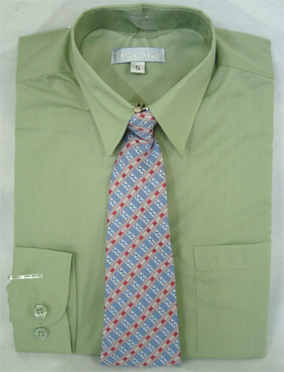 green boys shirt