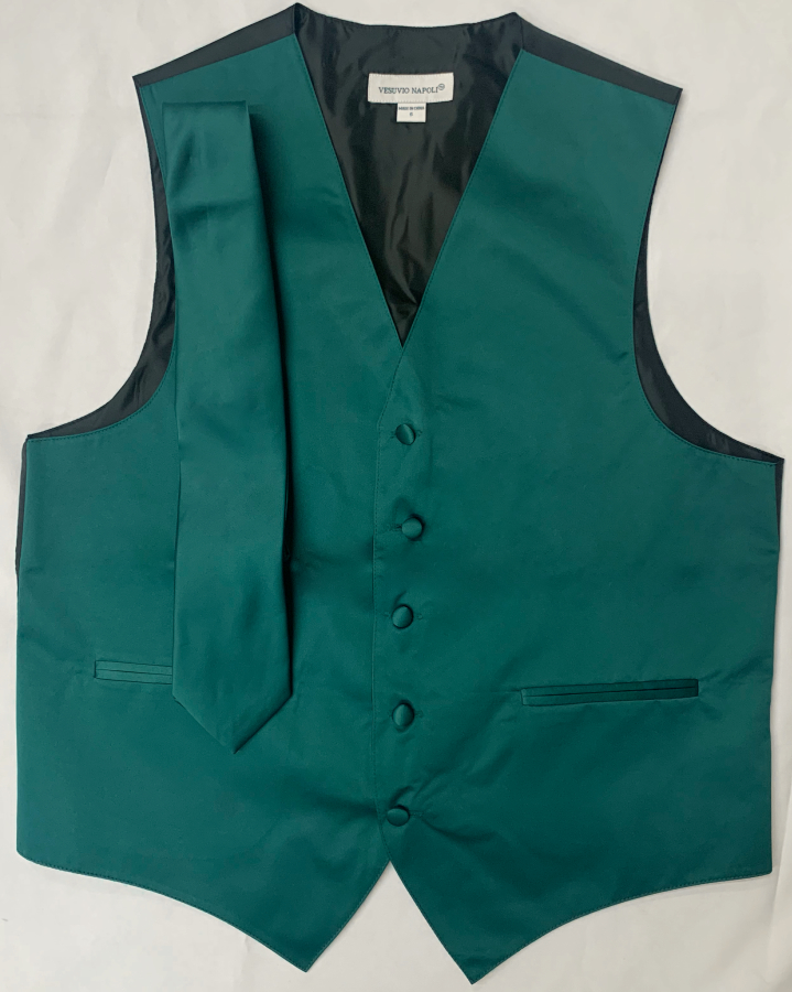 vest set hunter green
