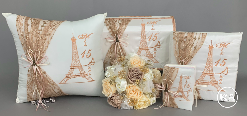 kc-415 quinceanera package paris themed