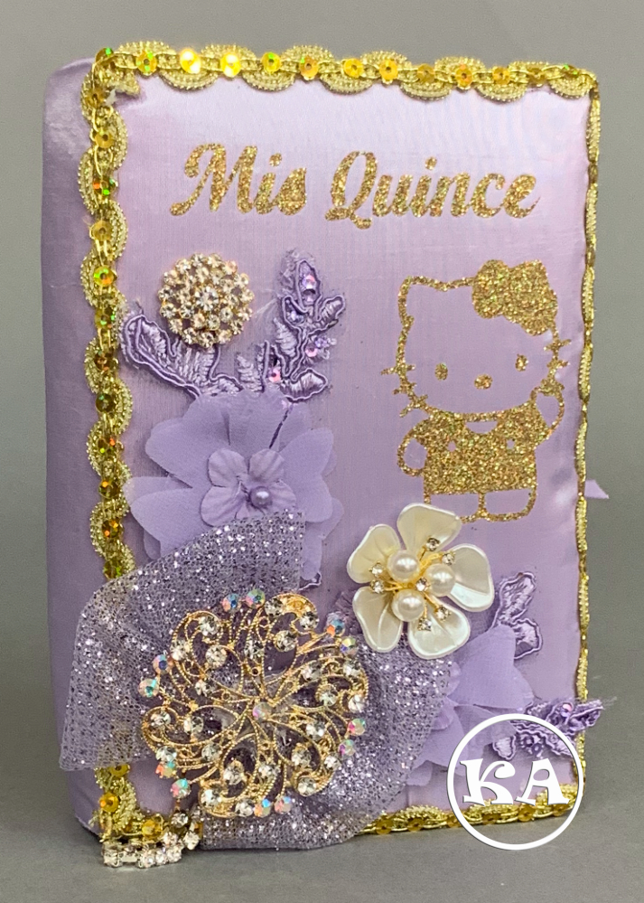 kc-414 quinceaenera bible lilac color