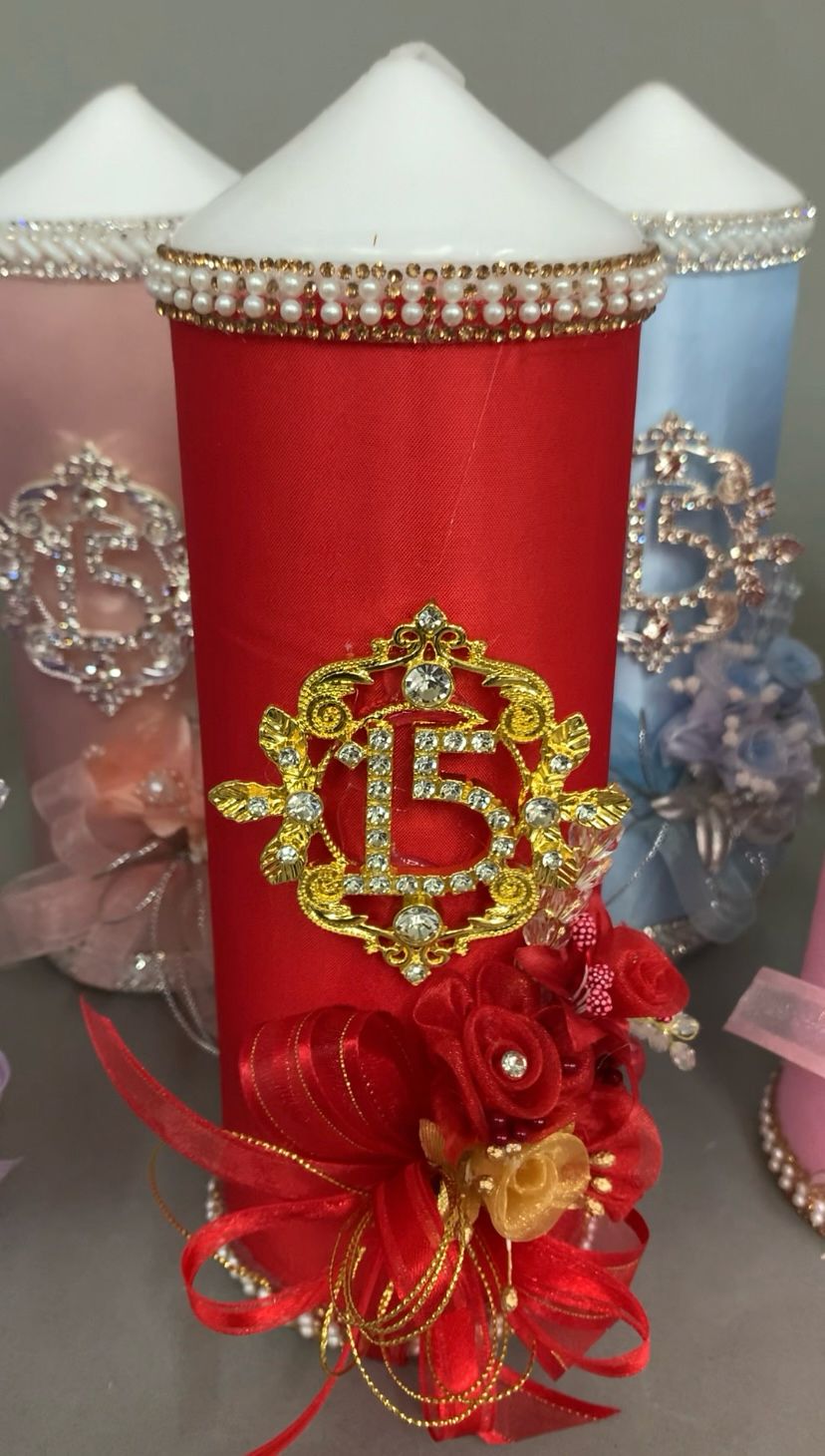 quinceanera candle