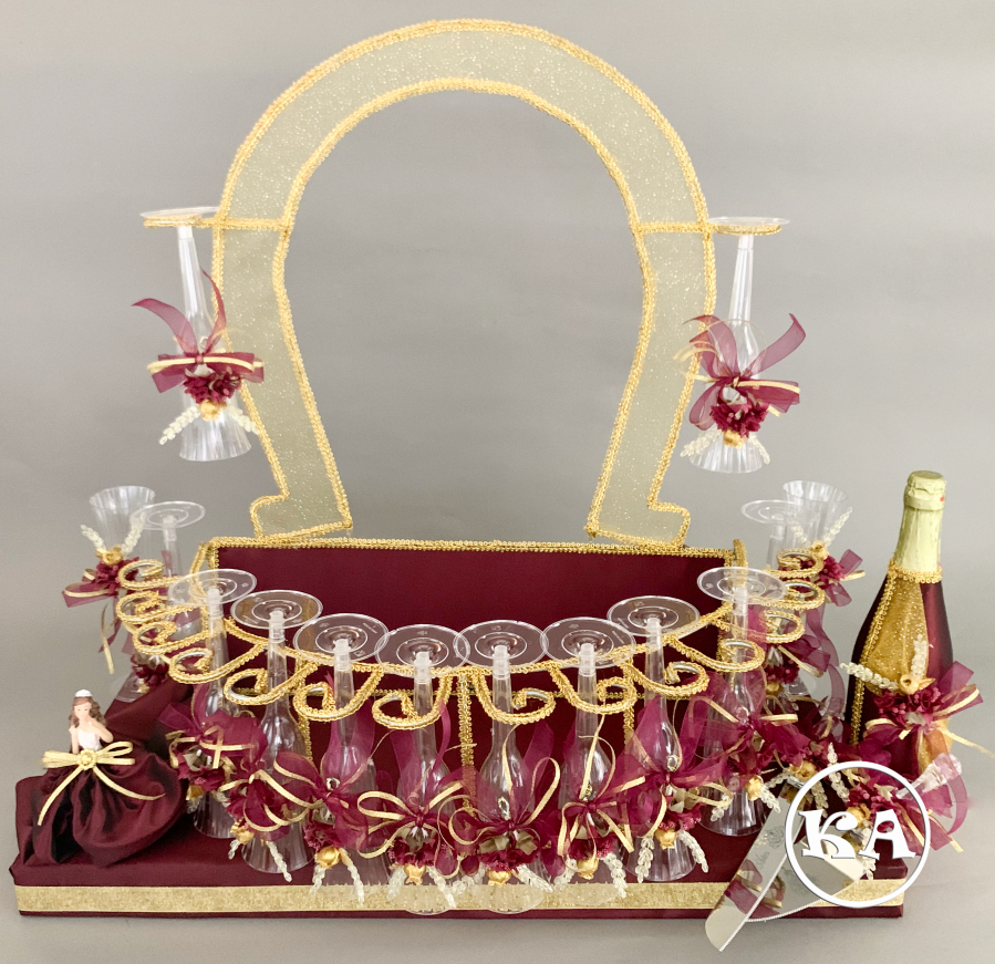 160bs brindis set for quinceanera charro themed