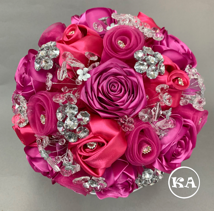a-0030 fuchsia with silver