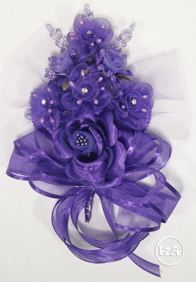 corsage purple