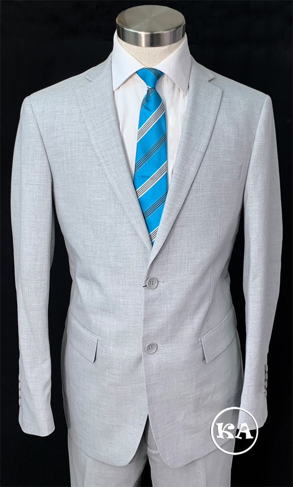men suit silver 45001-2