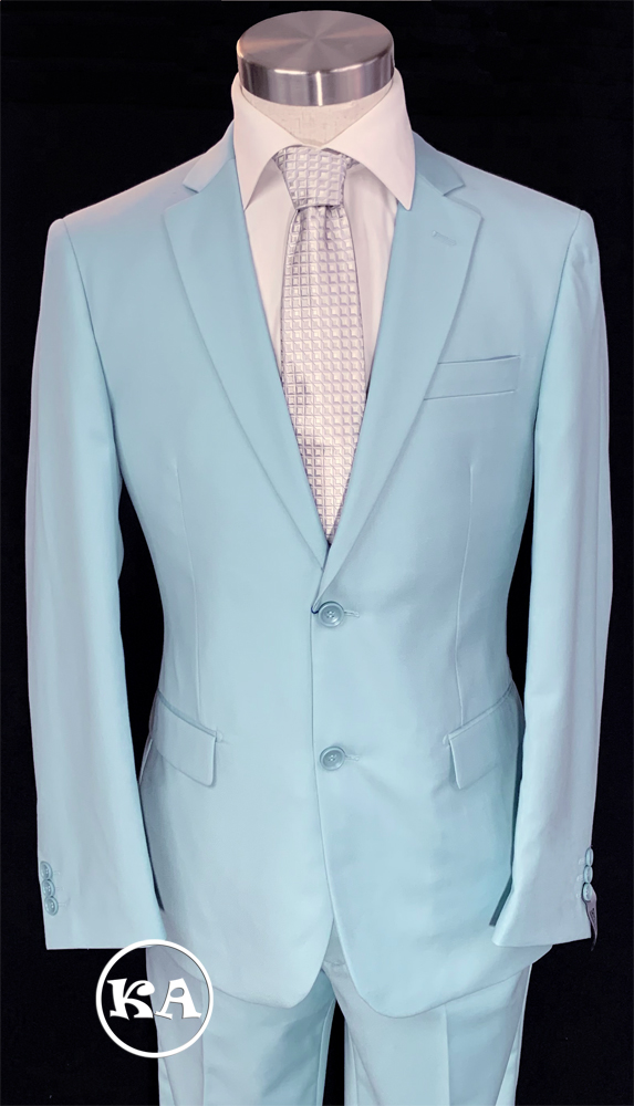47815-33 baby blue men suit