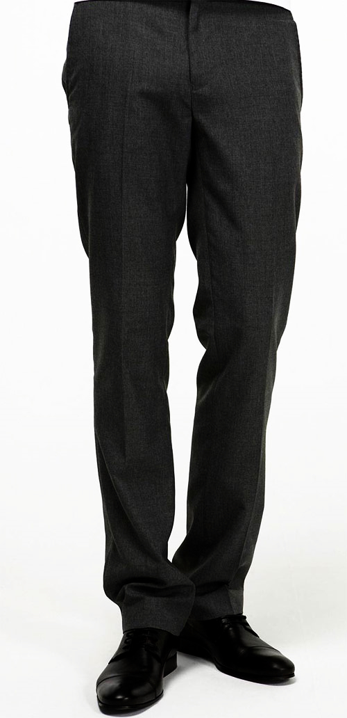 non pleated pants