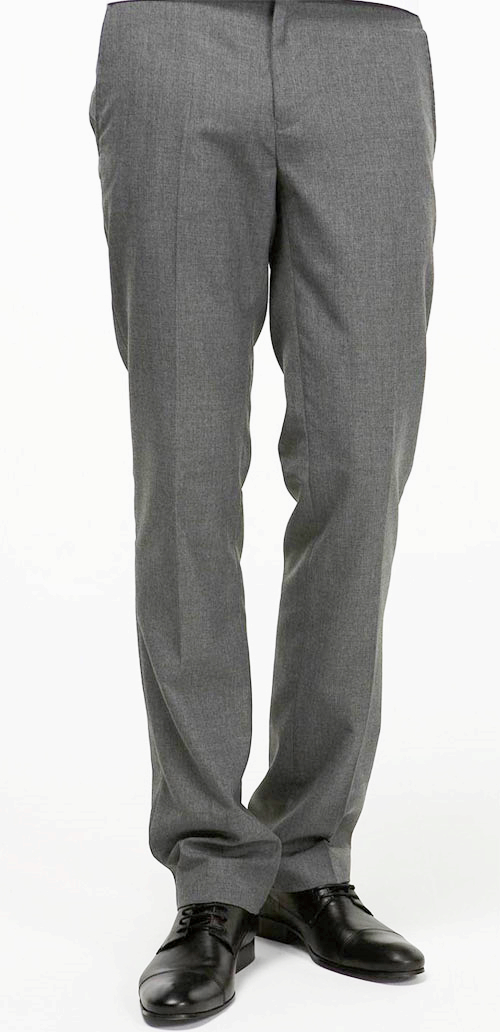 non pleated pants