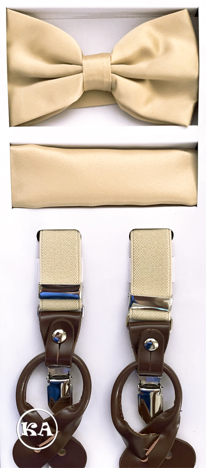 suspender beige