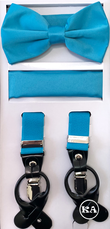 turquoise suspender