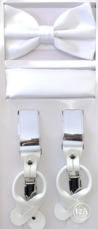 suspender white
