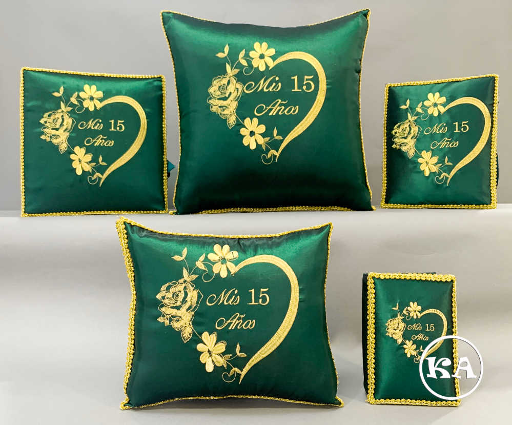 ar-530 quinceanera package hunter green