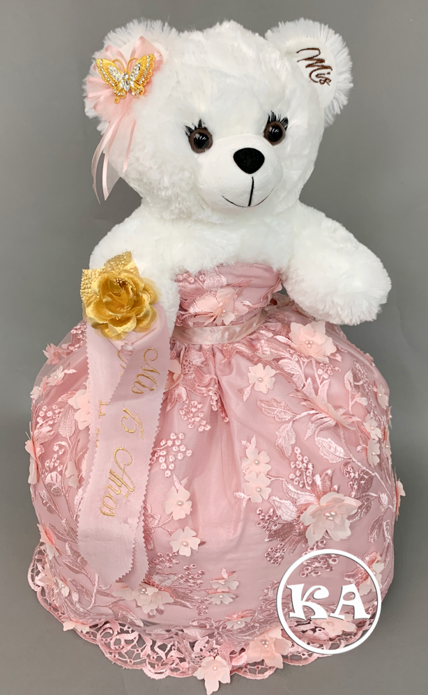 kc-539 quinceanera teddy bear